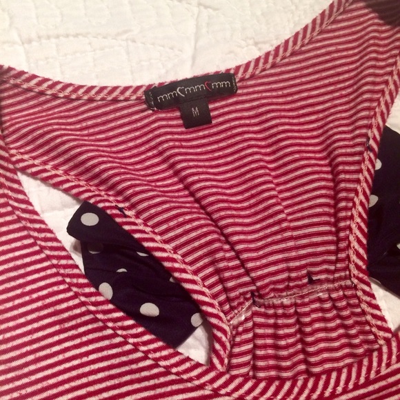 Bow Racerback Tank Top - Picture 3 of 4